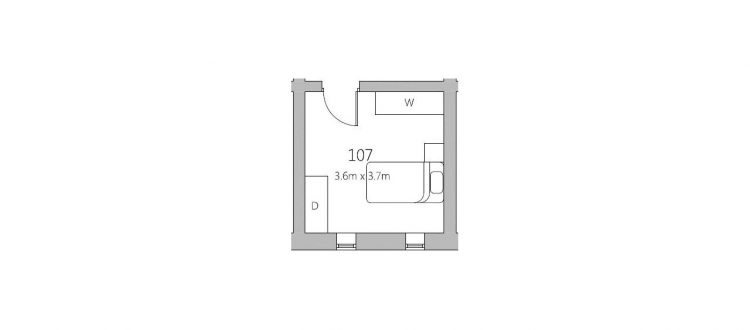 Room107 floorplan