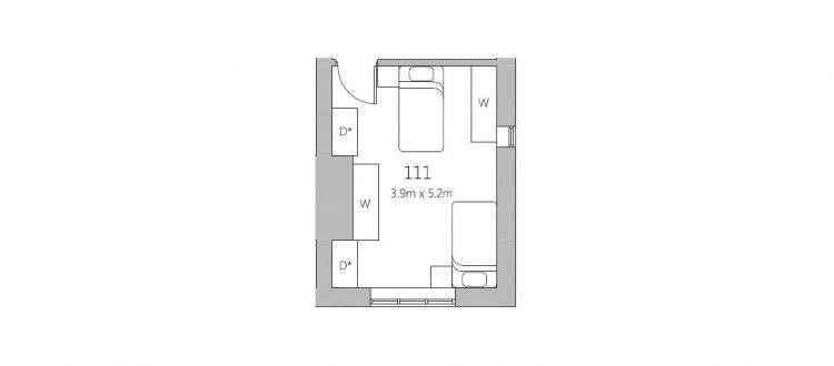 Room111 floorplan