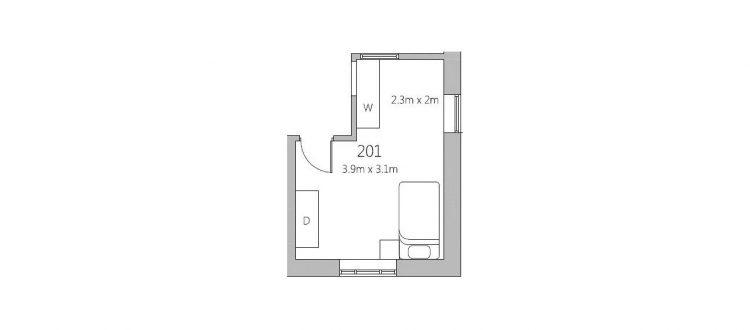 Room201 floorplan