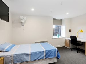 The student housing room photo